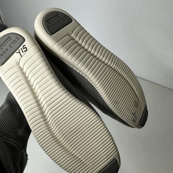 Cole Haan Zero Grand Laser Wing Oxford women's Taupe Suede gray lace up size 8 - Picture 6 of 6